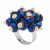 Bague BOUQUET bleue