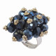 Bague BOUQUET grise