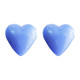 Boucles d'oreilles COEUR D'AMOUR bleues