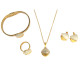 Parure ÉMILIE plaqué or