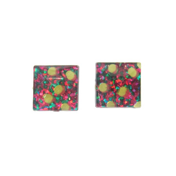 Boucles d'oreilles ARTY rose