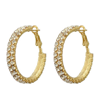 Boucles d'oreilles créoles LAS VEGAS