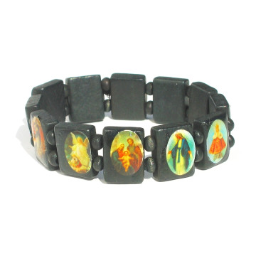 Bracelet Jésus noir