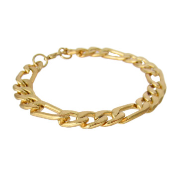 Bracelet ALEXANDRE plaqué or homme