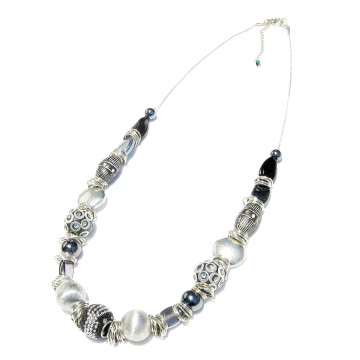 Collier MARS argenté