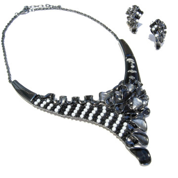 Collier et boucles d'oreilles ATLANTIDE