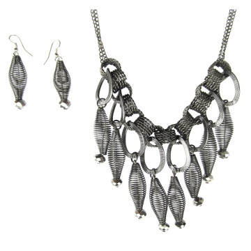 Collier et boucles d'oreilles AURORA