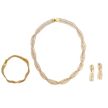 Parure plaqué or VITTORIA